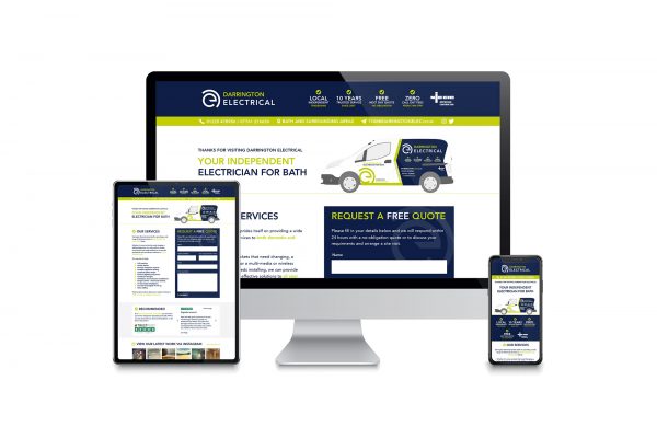 Darrington Electrical - Website design