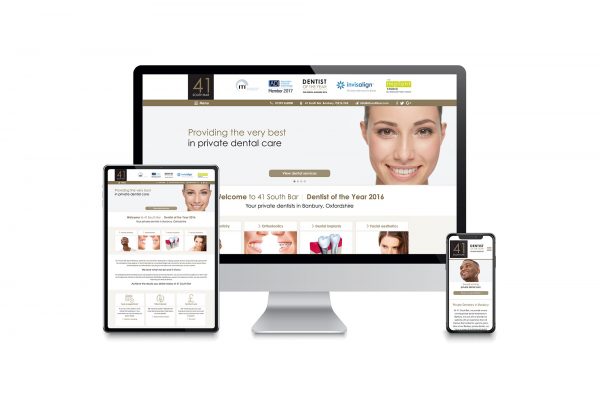 41 South Bar Dental Practice - Website design