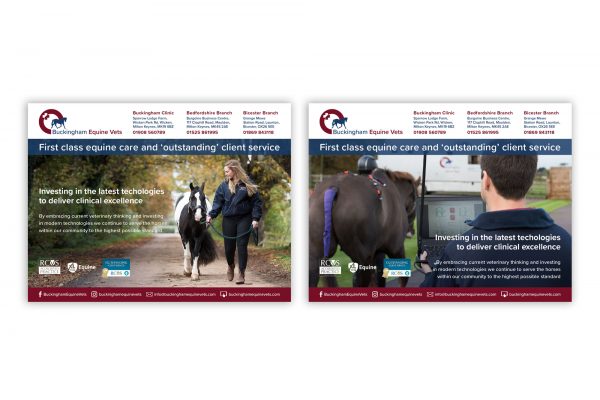 Buckingham Equine Vets - Advertising