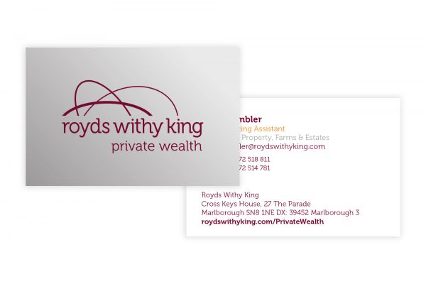 Royds Withy King - Private Wealth Business Card