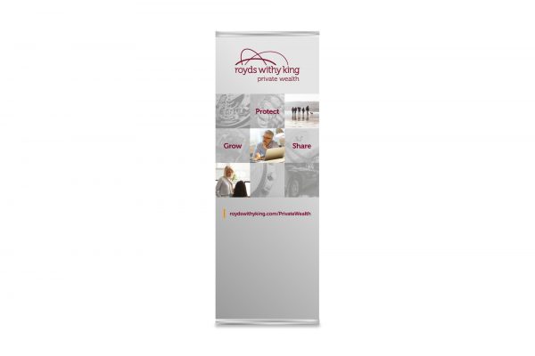 Royds Withy King - Private Wealth Pop Up Banner